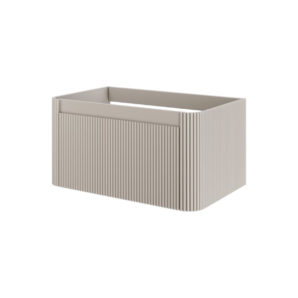 Тумба без раковины VOI рифл. 80см CASHMERE 782-080-R-C