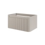 Тумба без раковины VOI рифл. 80см CASHMERE 782-080-R-C