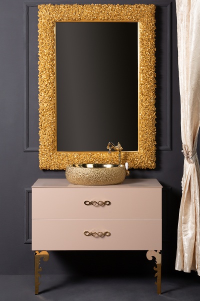 Зеркало 85х110 см ArmadiArt NeoArt Rose 548