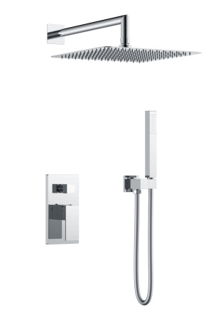 Встраиваемая душевая система Boheme Qubic 474-3-CR