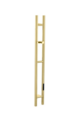 Полотенцесушитель электрический 2-трубы круглый GOLD 729-G
