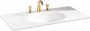 Раковина 110 см ArmadiArt NeoArt Solid Glass 850-110 продается только в комплекте с тумбой