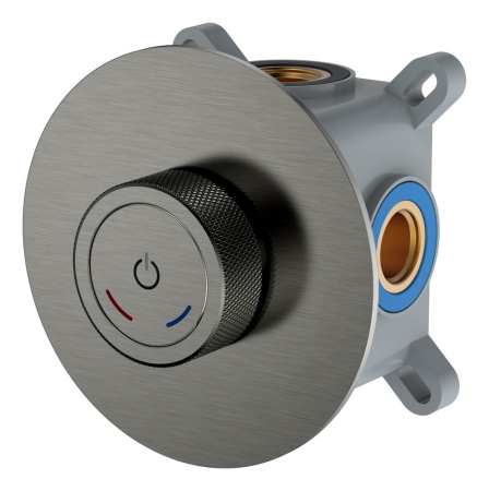 Смеситель автоматический встроенный TECH Gun Metal 154-4-GM