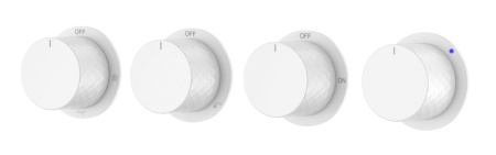 Смеситель встроенный STICK DIAMOND MATT WHITE 5-проходной 124-5-MW.1