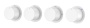 Смеситель встроенный STICK DIAMOND MATT WHITE 5-проходной 124-5-MW.1