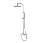 Стойка для душа STICK DIAMOND NICKEL BRUSH MARBLE GREY 128-NB-MR-GR