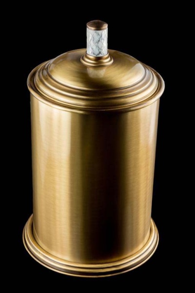 Ведро для мусора Boheme Murano Cristal 10907-CRST-BR