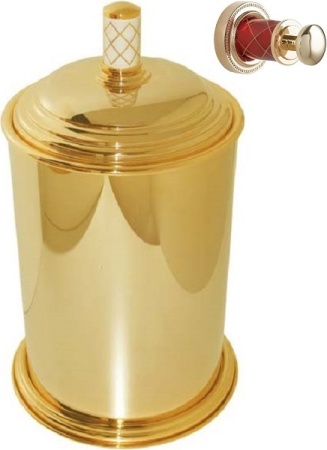 Ведро для мусора Boheme Murano 10907-R-G