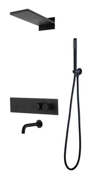 Встраиваемая душевая система Boheme Fusion 131-2-B