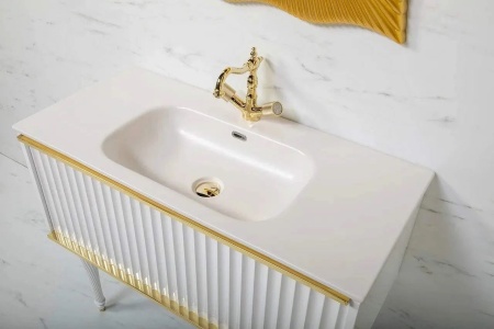 Тумба под раковину 100 см ArmadiArt Vallessi Avantgarde Canale 843-100-WG