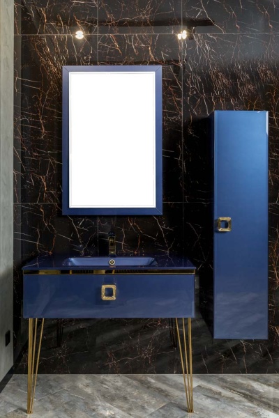 Консоль LUCIDO 80 см Насыщенный синий 305000 770-080-BL