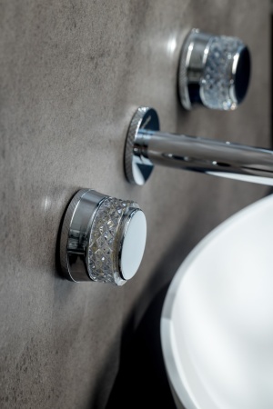 Смеситель для раковины Boheme Aura 152-2-CR-A