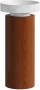 Раковина Ø40 см на пьедестале ArmadiArt Sole Corian 801-CLCT+801-Base-Rwood