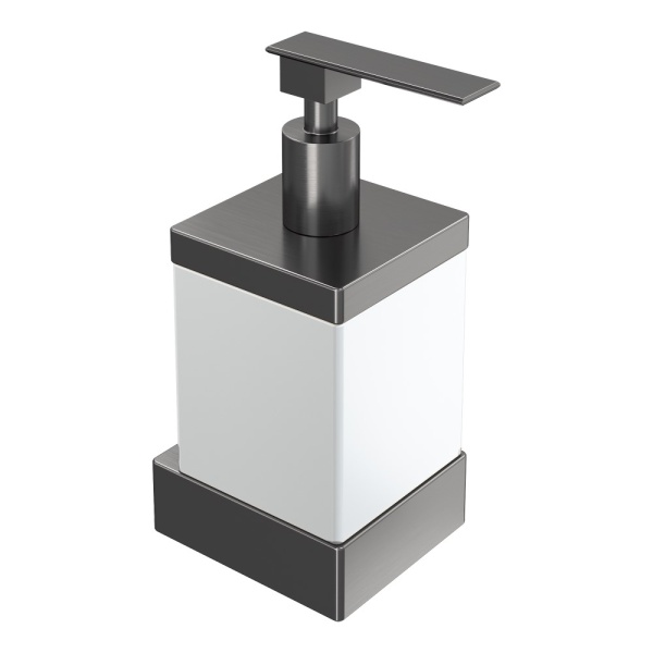 Диспенсер настенный Qubic Gun Metal 10727-GM