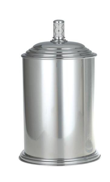 Ведро для мусора Boheme Murano 10907-W-CR