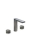 Смеситель из стены STELLA на 3 отв. GUN METAL STELLA GREEN 151-GM-ST-GREEN