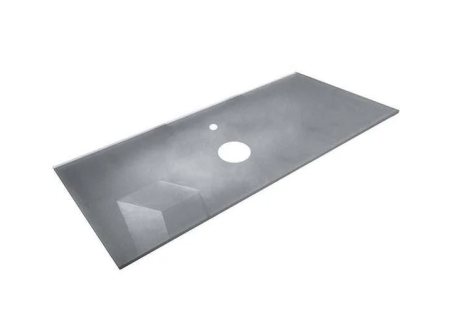 Столешница стеклянная 80 см ArmadiArt NeoArt 853-080-SLF