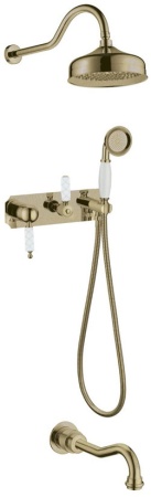 Встраиваемая душевая система Boheme Medici 308-MR-W