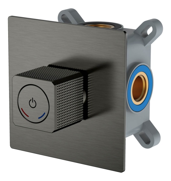 Смеситель автоматический встроенный QUAD Gun Metal 154-5-GM