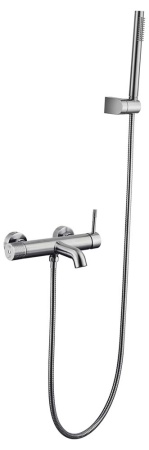 Смеситель для ванны, Uno. INOX 463-INOX