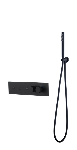 Смеситель FUSION TERMO с ручным душем 131-SYS-B