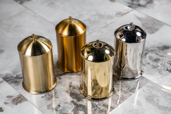 Ведро для мусора, классика Gold 10915-G