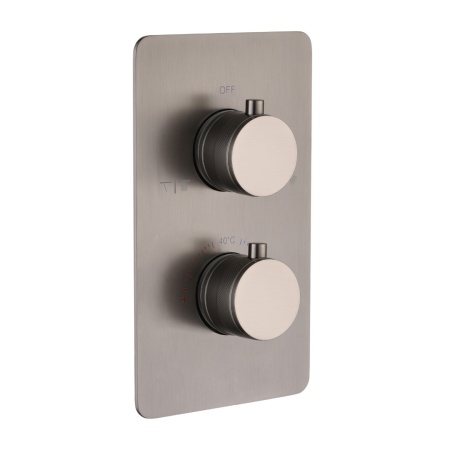 Встраиваемый термостат Boheme Cell 134-2-GM на 2 источника