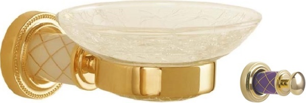 Мыльница Boheme Murano 10903-V-G