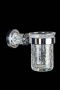 Стакан для зубных щеток Boheme Murano Cristal 10904-CRST-CH