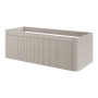 Тумба без раковины VOI рифл. 120см CASHMERE 782-120-R-C