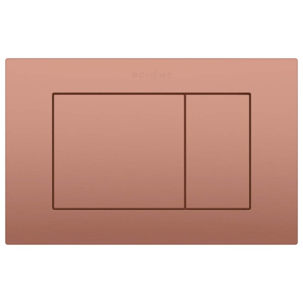Кнопка для инсталляции, нерж.сталь COPPER BRUSHED NEW 650/2-CB