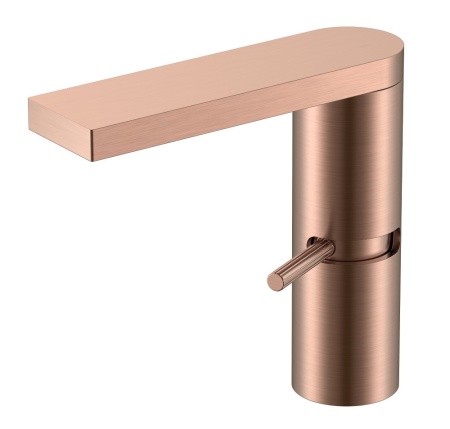 Смеситель для раковины прогрессивный Stella Copper Brushed 155-CB