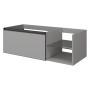 Тумба под раковину 120 см ArmadiArt Quatro 6 790-M6-120-L-RIB-A