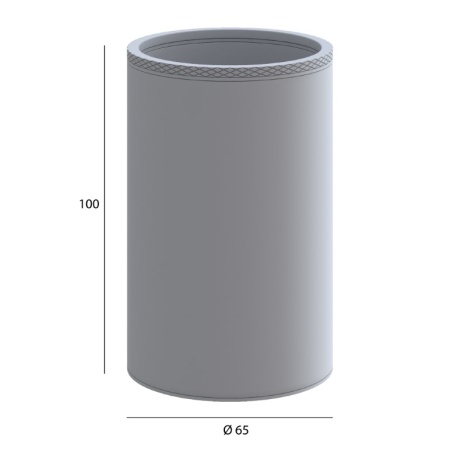 Стакан для зубных щеток Boheme Uno 10974-MG