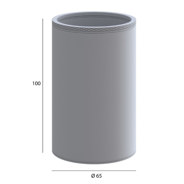 Стакан для зубных щеток Boheme Uno 10974-MG