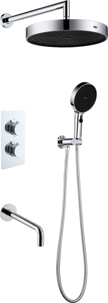 Комплект для душа Boheme Cell 427-CR/134-3-CR/625-CR