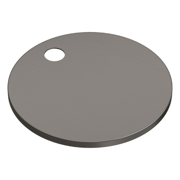 Крышка петли унитаза (большая) GunMetal SCL-63-GM