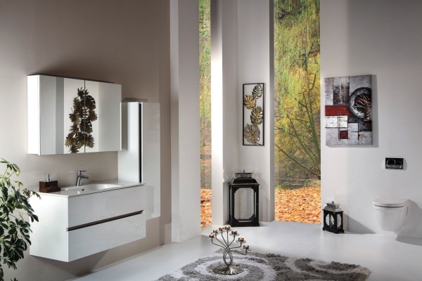 Тумба под раковину 120 см ArmadiArt Vallessi 837-120-W