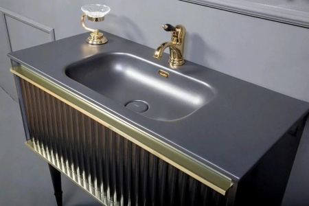 Тумба под раковину 100 см ArmadiArt Vallessi Avantgarde Canale 843-100-BG