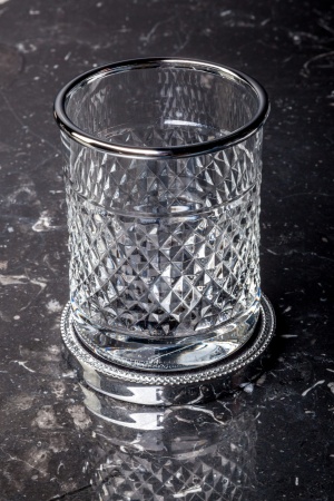 Стакан для зубных щеток Boheme Murano Cristal 10217