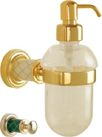 Дозатор жидкого мыла Boheme Murano 10912-GR-G