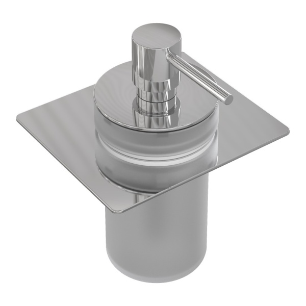 Дозатор жидкого мыла для полки Boheme Space 10966-CR-DISP