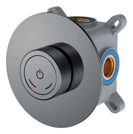 Смеситель автоматический встроенный TECH Shine Gun Metal 154-4-SGM