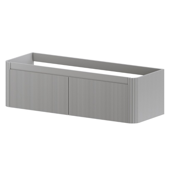 Тумба без раковины VOI рифл. 140см LUNA 782-140-R-L