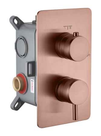 Встраиваемый смеситель Boheme Cell 135-2-CB на 2 источника