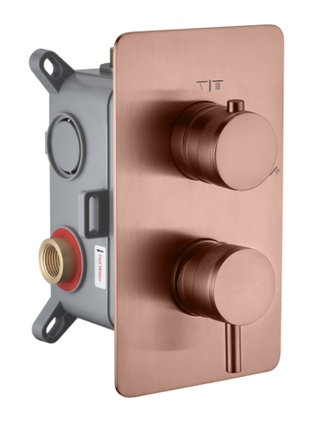 Встраиваемый смеситель Boheme Cell 135-2-CB на 2 источника