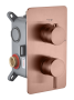 Встраиваемый смеситель Boheme Cell 135-2-CB на 2 источника