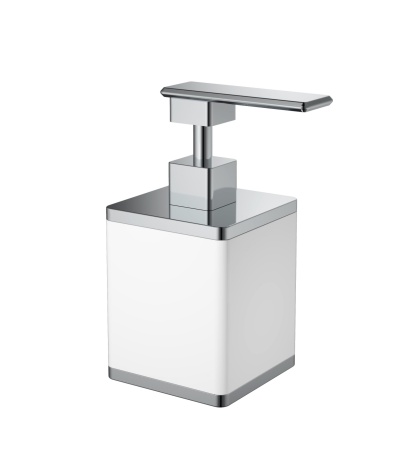 Дозатор жидкого мыла Boheme Q 10969-W-CR