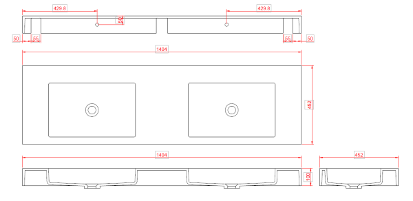 Раковина ArmadiArt Flat 888-140 продается только в комплекте с тумбой