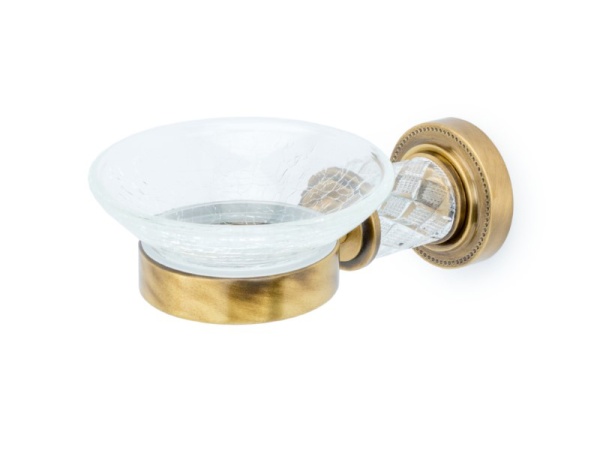 Мыльница Boheme Murano Cristal 10903-CRST-BR